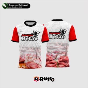 Camiseta para açougue - Tucuruí - Estúdio Retro