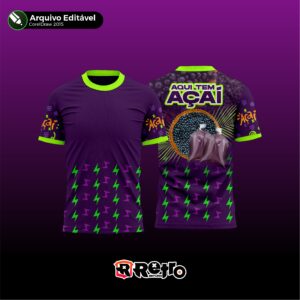 Camiseta para açaiteria - Tucuruí - Estúdio Retro