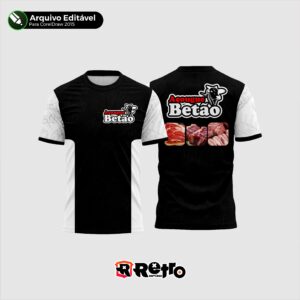 Camiseta para açougue - Tucuruí - Estúdio Retro