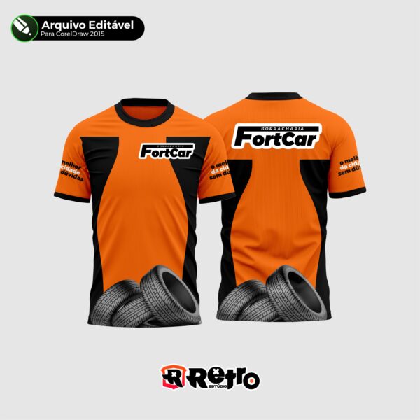 UNIFORME PARA BORRACHARIA - ESTÚDIO RETRO