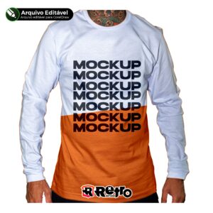 Mockup Camisa manga longa - Estúdio Retro