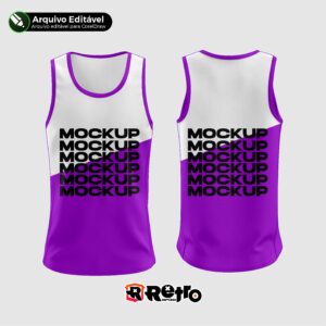 Mockup camisa regata - Estúdio Retro