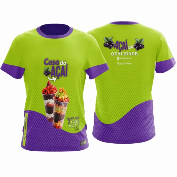 CAMISETA AÇAÍ ESTÚDIO RETRO