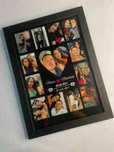 Quadro personalizado com fotos | Estúdio Retro