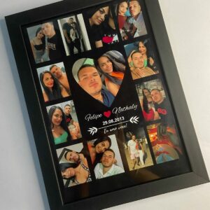 Quadro personalizado com fotos | Estúdio Retro