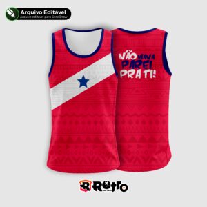 Camiseta não mana parei pra ti - Camisa paraense - Tucuruí -Pará