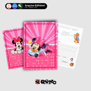 REVISTA PARA COLORIR MINIE - ESTUDIO RETROA