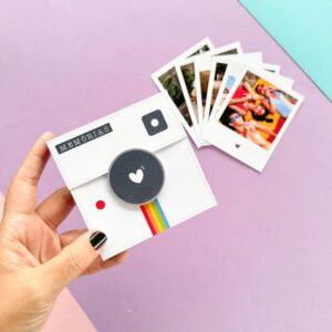 MODELO CAIXA POLAROID - CAMERA